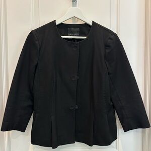 Banana Republic Women's Peplum Black Blazer